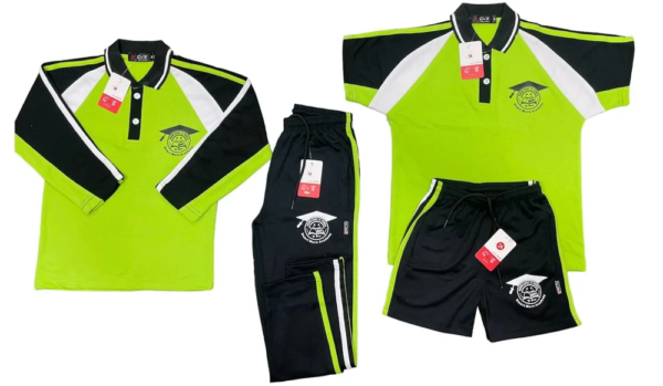 Summer Cotton Sports School Uniform